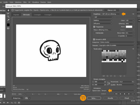 creare GIF con photoshop 2022